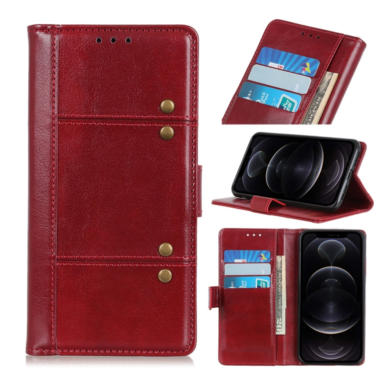 For iPhone 12 / 12 Pro Peas Crazy Horse Texture Horizontal Flip Leather Case with Holder & Card Slots & Wallet