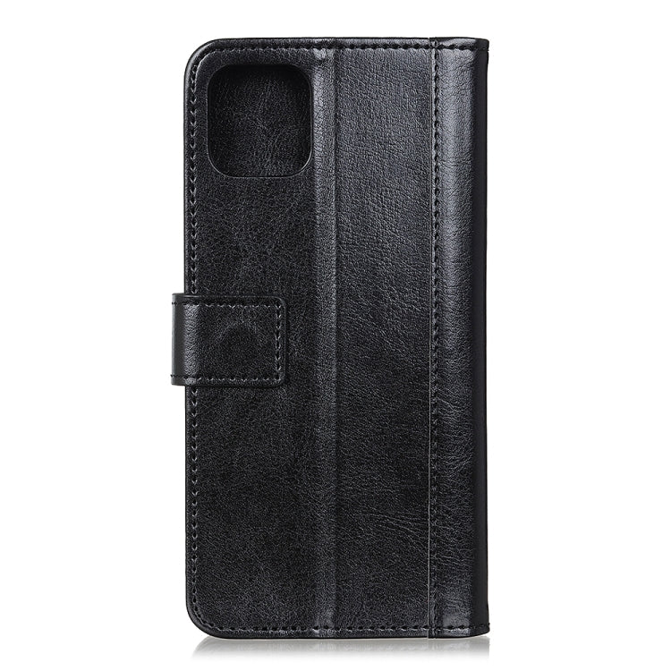 For iPhone 12 Pro Max Peas Crazy Horse Texture Horizontal Flip Leather Case with Holder & Card Slots & Wallet