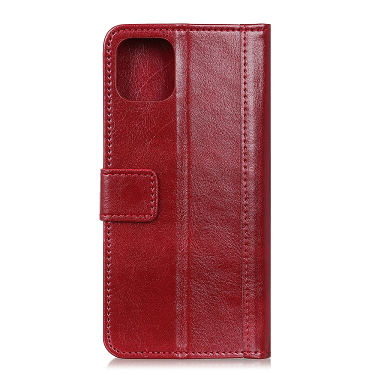 For iPhone 12 Pro Max Peas Crazy Horse Texture Horizontal Flip Leather Case with Holder & Card Slots & Wallet