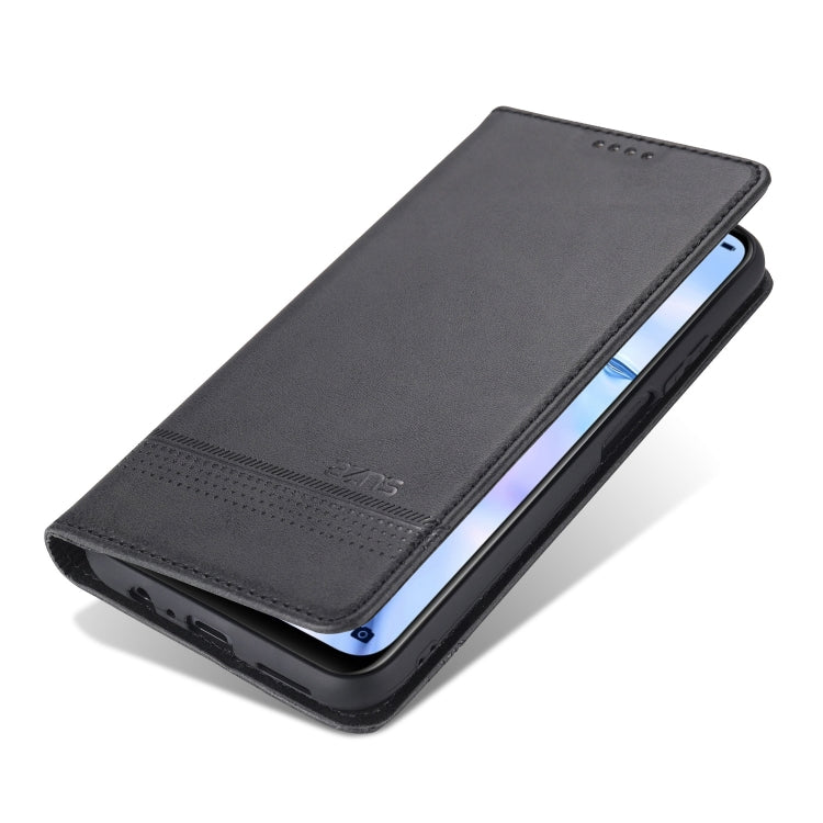 For vivo Y70s / Y51s / IQOO U1 AZNS Magnetic Calf Texture Horizontal Flip Leather Case with Card Slots & Holder & Wallet