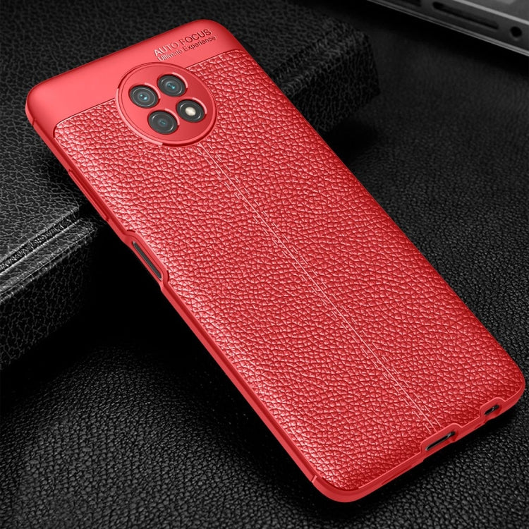 For Xiaomi Redmi Note9 5G Litchi Texture TPU Shockproof Case