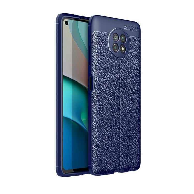 For Xiaomi Redmi Note9 5G Litchi Texture TPU Shockproof Case