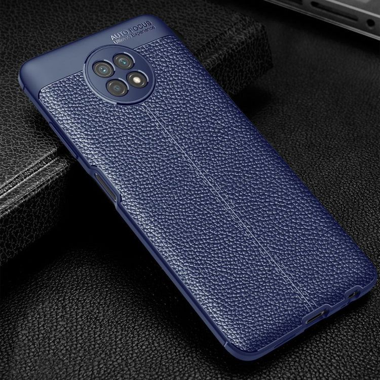 For Xiaomi Redmi Note9 5G Litchi Texture TPU Shockproof Case