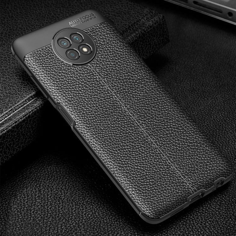 For Xiaomi Redmi Note9 5G Litchi Texture TPU Shockproof Case