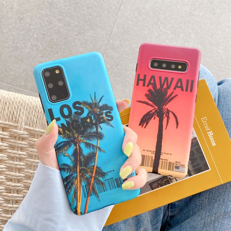 For Samsung Galaxy S20 IMD Pattern Shockproof TPU Protective Case