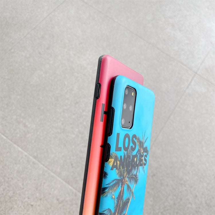 For Samsung Galaxy S20 IMD Pattern Shockproof TPU Protective Case