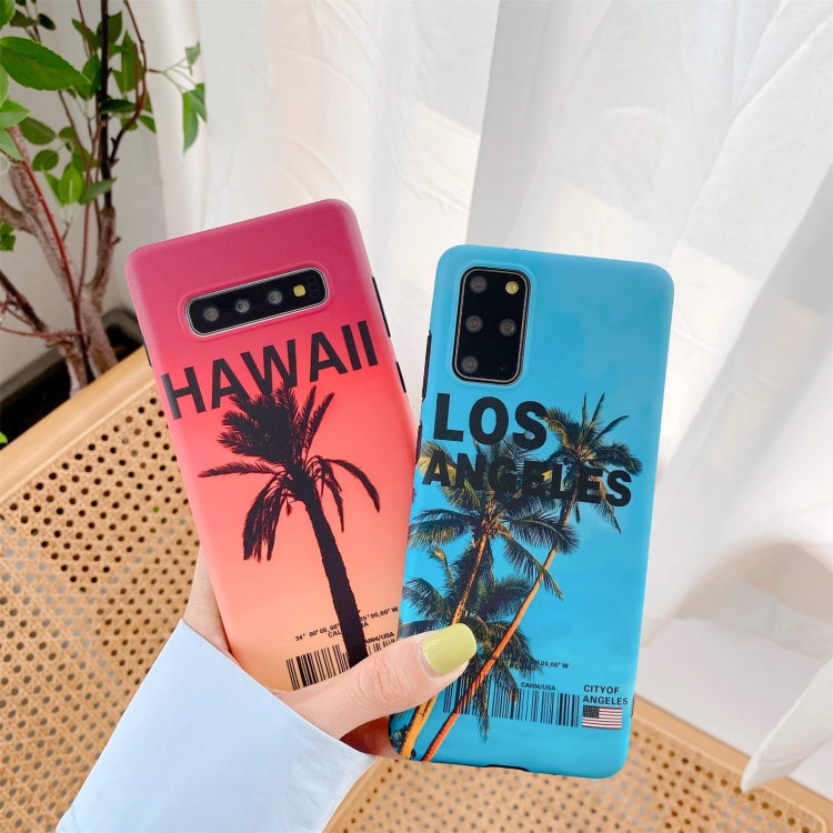 For Samsung Galaxy S20 IMD Pattern Shockproof TPU Protective Case