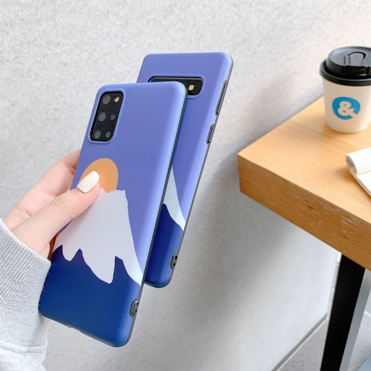 For Samsung Galaxy S20 IMD Pattern Shockproof TPU Protective Case