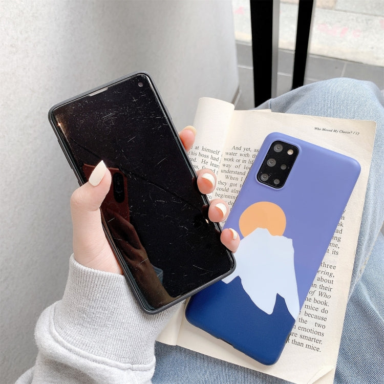 For Samsung Galaxy S20 IMD Pattern Shockproof TPU Protective Case