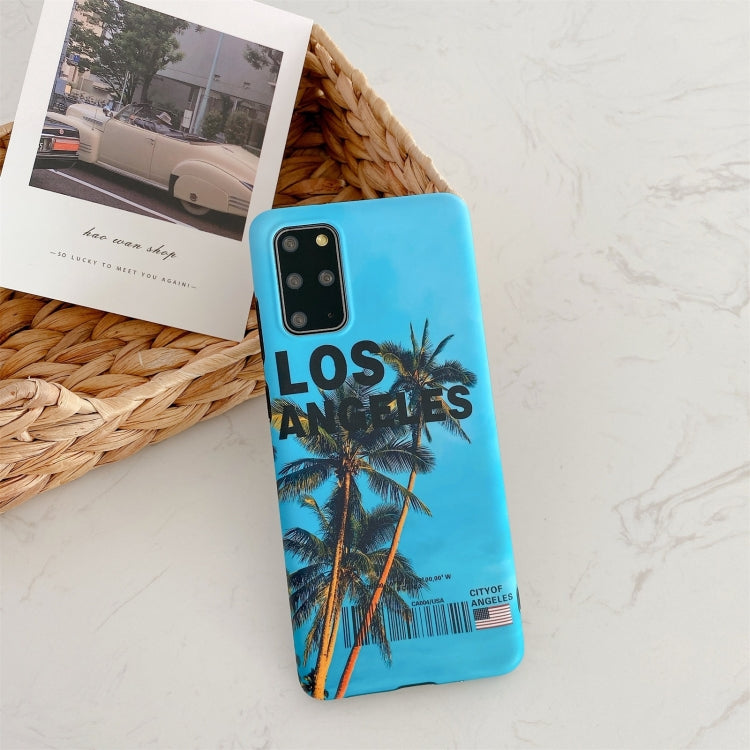 For Samsung Galaxy S20 Plus IMD Pattern Shockproof TPU Protective Case