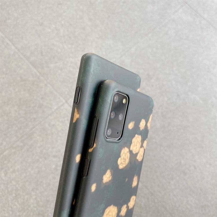 For Samsung Galaxy S20 Plus IMD Pattern Shockproof TPU Protective Case
