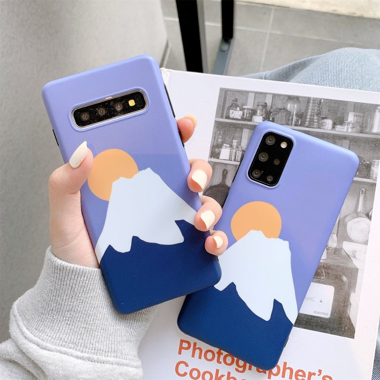 For Samsung Galaxy S20 Plus IMD Pattern Shockproof TPU Protective Case