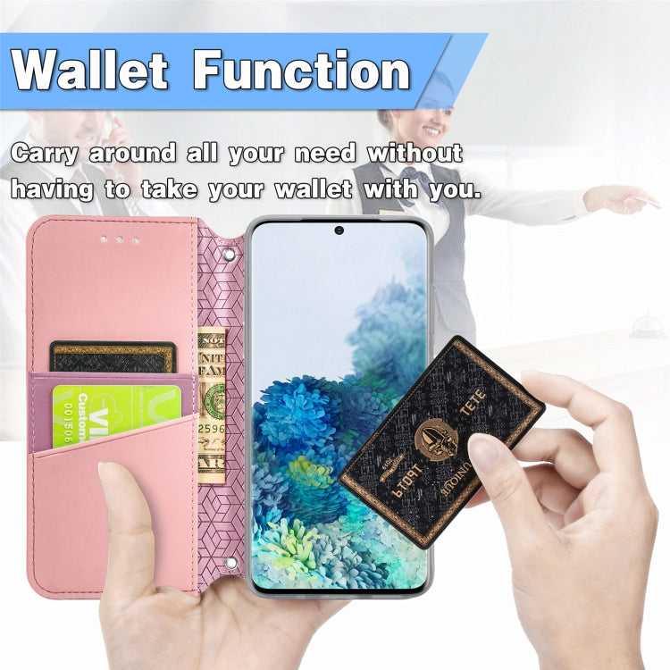 For Samsung Galaxy S20 Ultra Blooming Mandala Embossed Pattern Magnetic Horizontal Flip Leather Case with Holder & Card Slots & Wallet