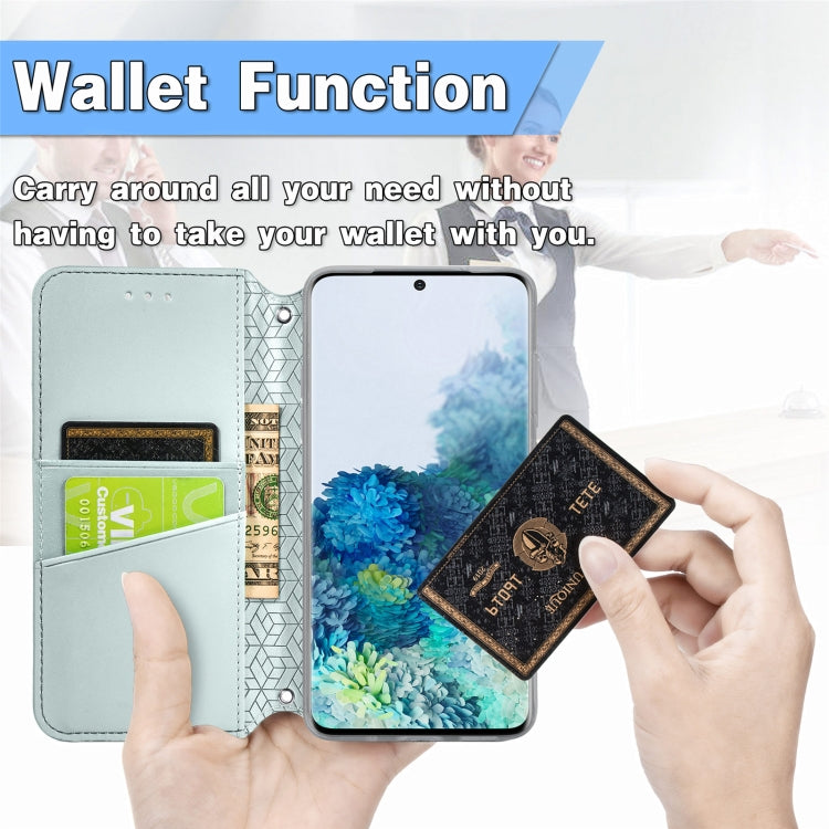 For Samsung Galaxy S20 Ultra Blooming Mandala Embossed Pattern Magnetic Horizontal Flip Leather Case with Holder & Card Slots & Wallet