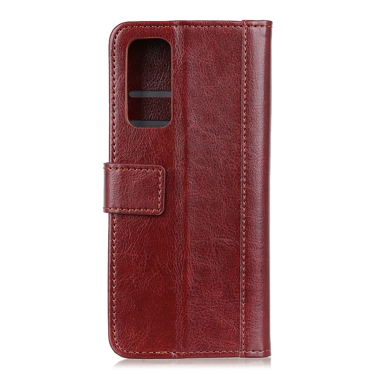For Huawei Enjoy 20 Pro Peas Crazy Horse Texture Horizontal Flip Leather Case with Holder & Card Slots & Wallet