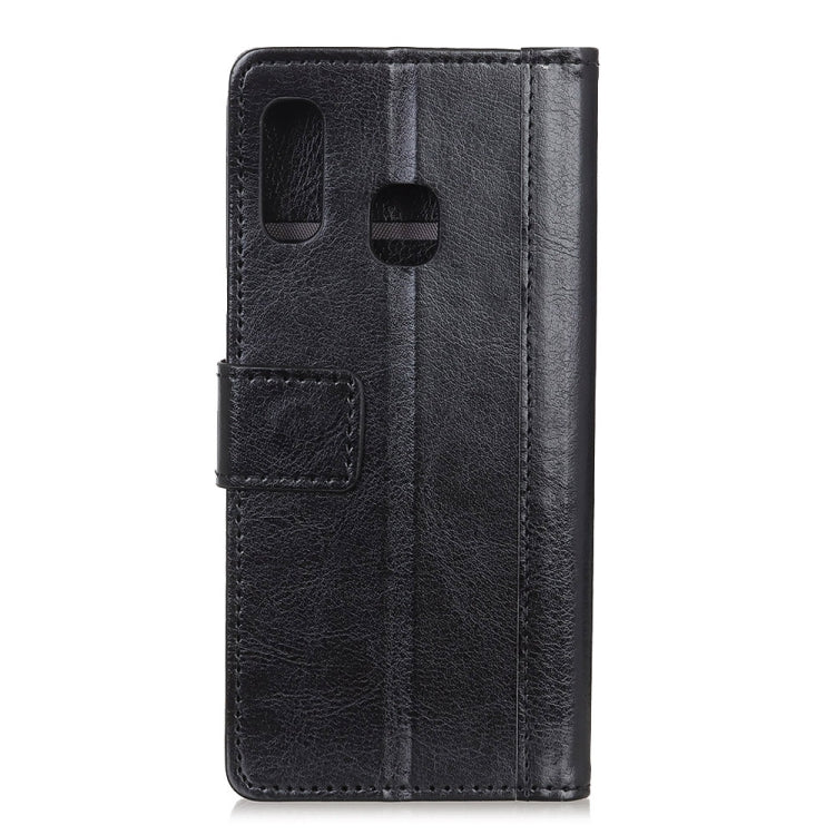 For Huawei Y8s Peas Crazy Horse Texture Horizontal Flip Leather Case with Holder & Card Slots & Wallet