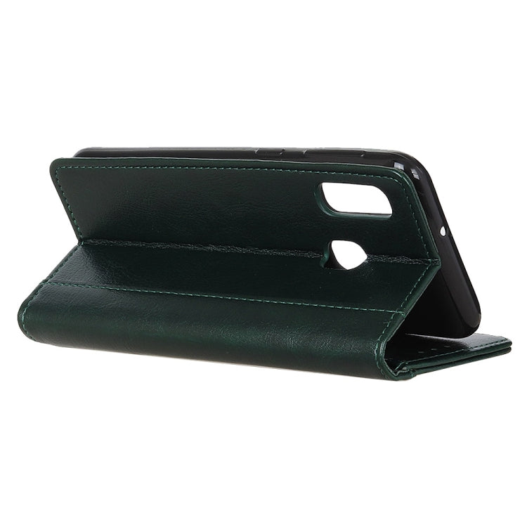 For Huawei Y8s Peas Crazy Horse Texture Horizontal Flip Leather Case with Holder & Card Slots & Wallet