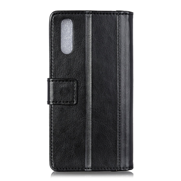 For Xiaomi Redmi 9A Peas Crazy Horse Texture Horizontal Flip Leather Case with Holder & Card Slots & Wallet