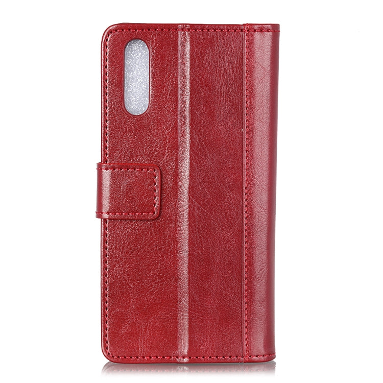 For Xiaomi Redmi 9A Peas Crazy Horse Texture Horizontal Flip Leather Case with Holder & Card Slots & Wallet