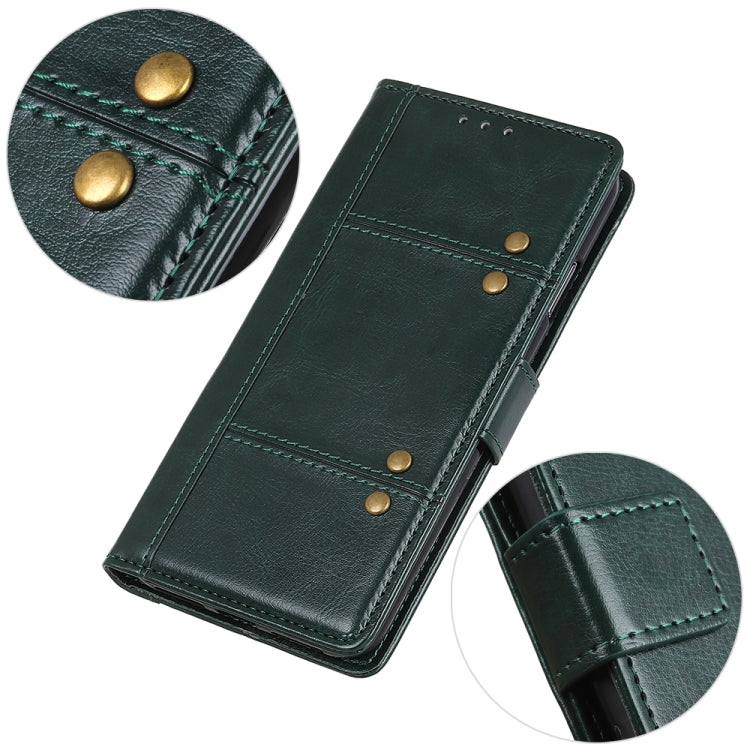 For Xiaomi Redmi 9A Peas Crazy Horse Texture Horizontal Flip Leather Case with Holder & Card Slots & Wallet