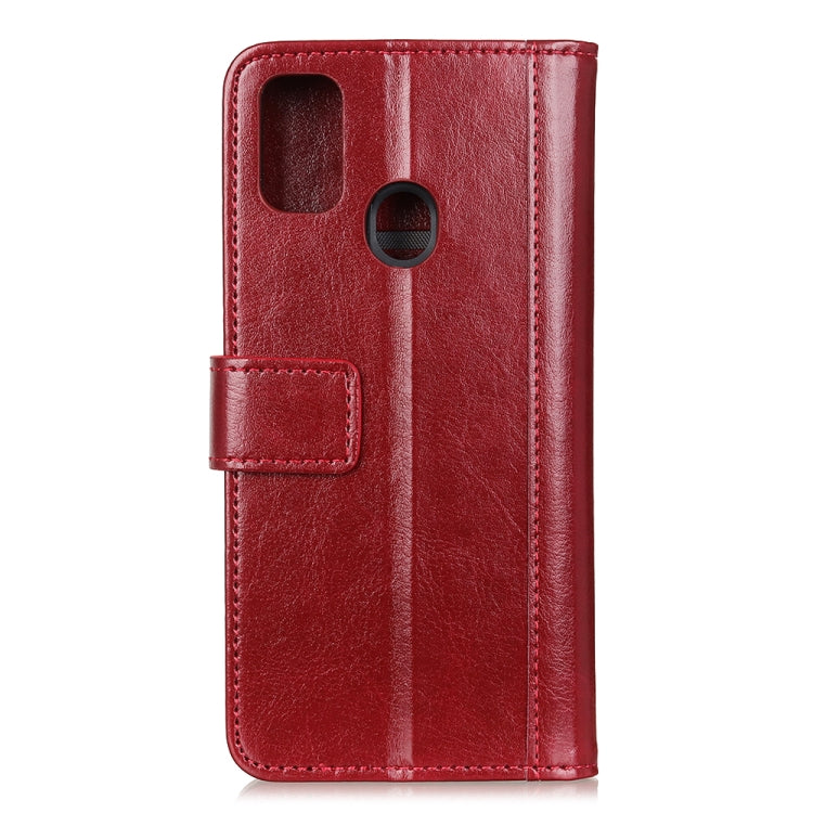 For Xiaomi Redmi 9C Peas Crazy Horse Texture Horizontal Flip Leather Case with Holder & Card Slots & Wallet