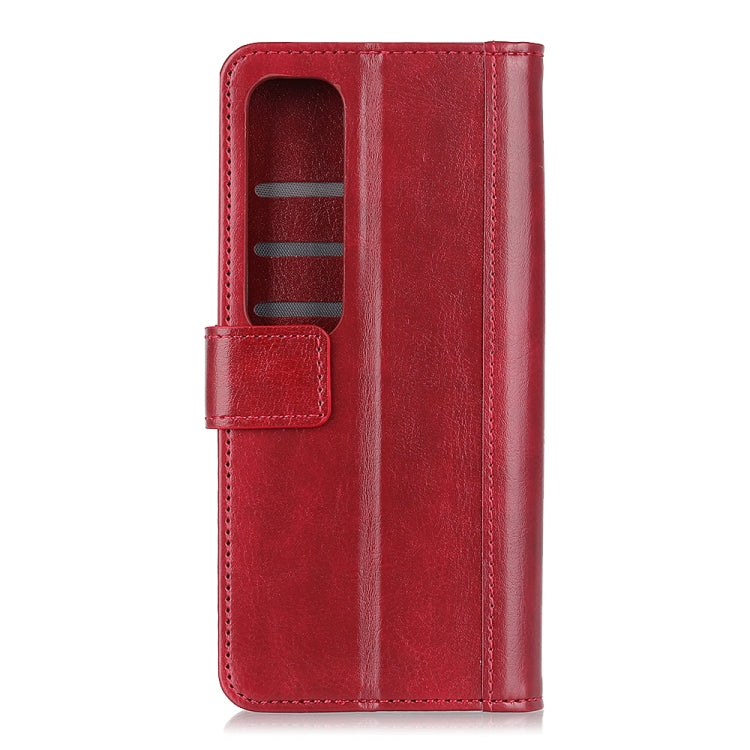 For Xiaomi Mi 10 Ultra Peas Crazy Horse Texture Horizontal Flip Leather Case with Holder & Card Slots & Wallet