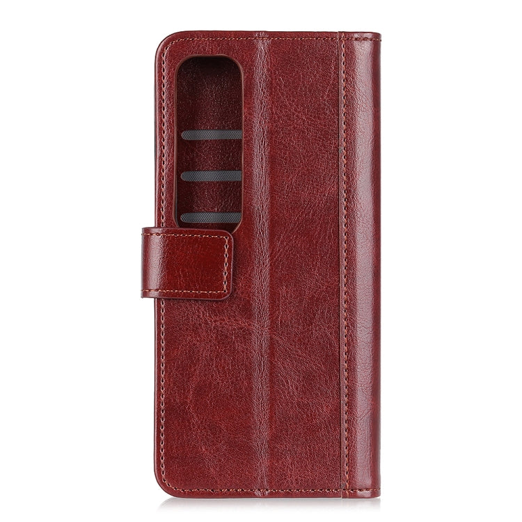 For Xiaomi Mi 10 Ultra Peas Crazy Horse Texture Horizontal Flip Leather Case with Holder & Card Slots & Wallet