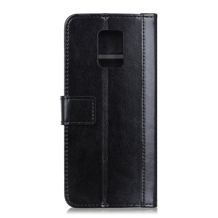 For Xiaomi Redmi 10X 5G Peas Crazy Horse Texture Horizontal Flip Leather Case with Holder & Card Slots & Wallet