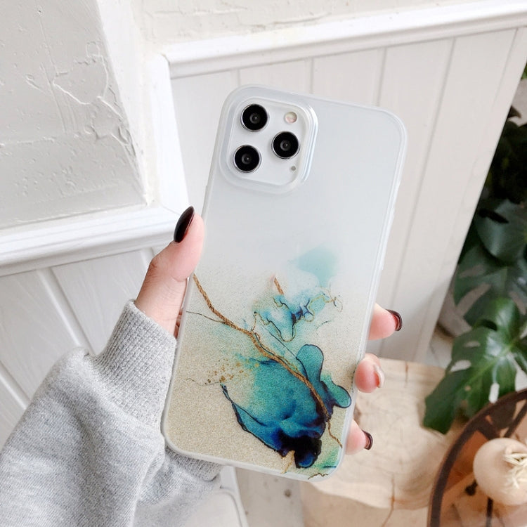 For iPhone 11 Pro Max Double-sided Film IMD Shockproof TPU Protective Case