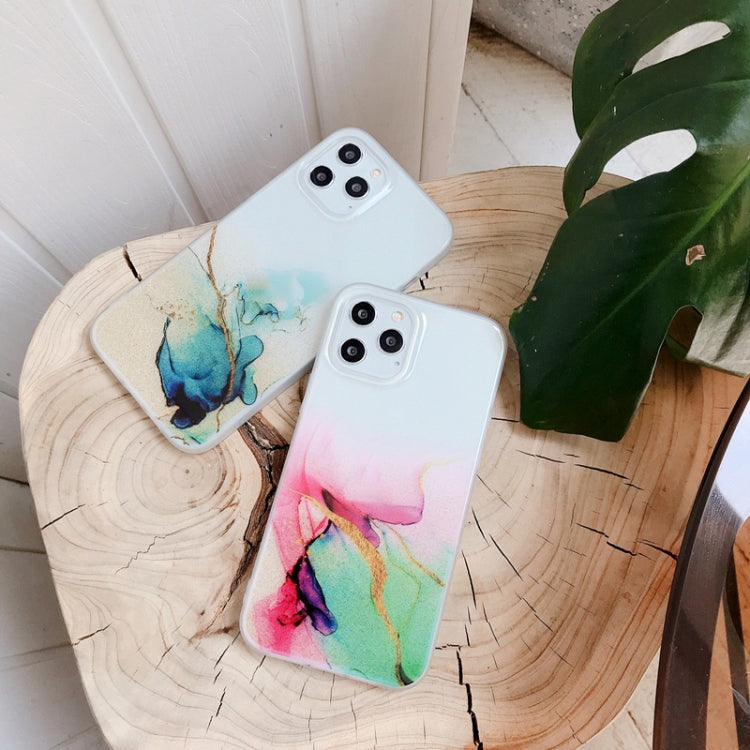 For iPhone 12 / 12 Pro Double-sided Film IMD Shockproof TPU Protective Case