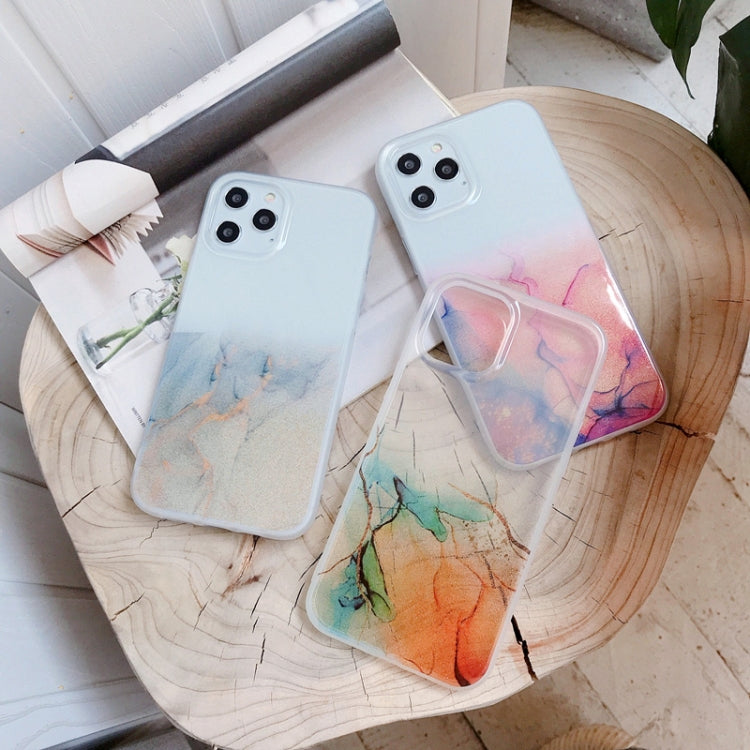 For iPhone 12 / 12 Pro Double-sided Film IMD Shockproof TPU Protective Case