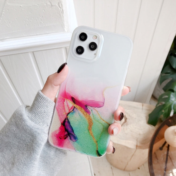 For iPhone 12 / 12 Pro Double-sided Film IMD Shockproof TPU Protective Case