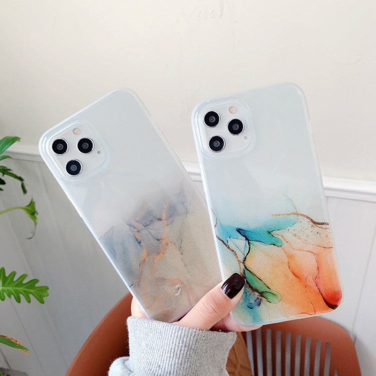 For iPhone 12 / 12 Pro Double-sided Film IMD Shockproof TPU Protective Case