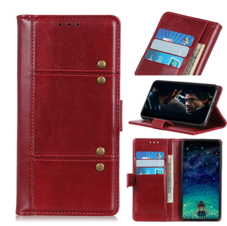 For OnePlus Nord Peas Crazy Horse Texture Horizontal Flip Leather Case with Holder & Card Slots & Wallet