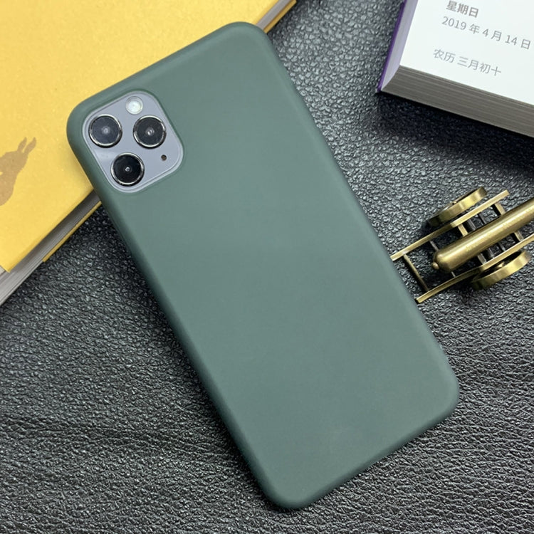 For iPhone 12 Pro Max Shockproof Frosted TPU Transparent Protective Case