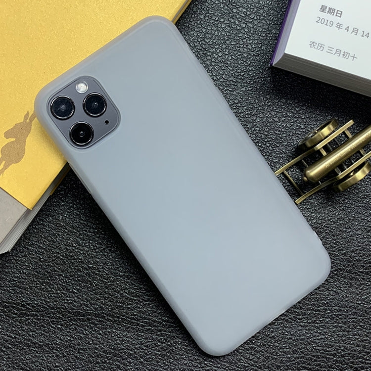 For iPhone 12 Pro Max Shockproof Frosted TPU Transparent Protective Case