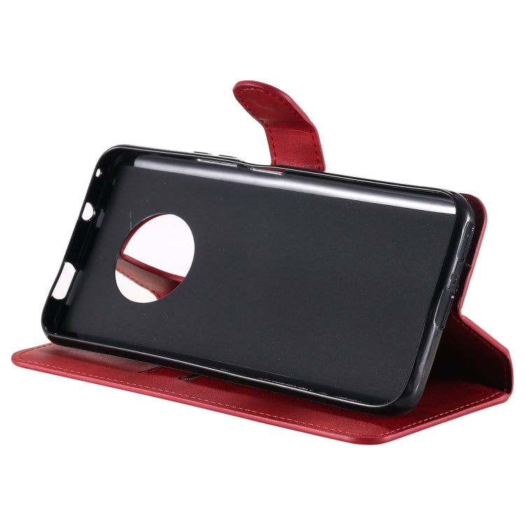 For Huawei Enjoy 20 Plus / Y9a Classic Calf Texture PU + TPU Horizontal Flip Leather Case, with Holder & Card Slots & Wallet