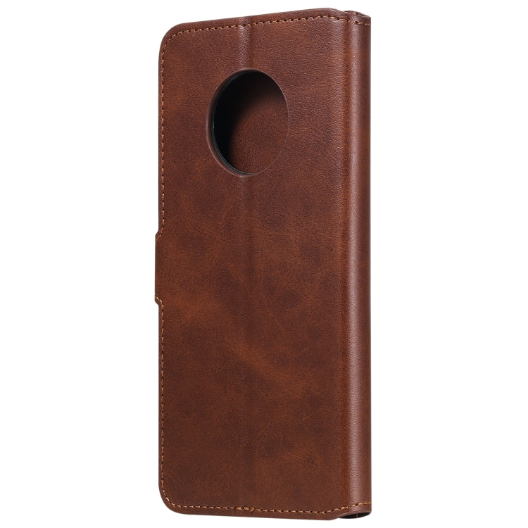 For Huawei Enjoy 20 Plus / Y9a Classic Calf Texture PU + TPU Horizontal Flip Leather Case, with Holder & Card Slots & Wallet