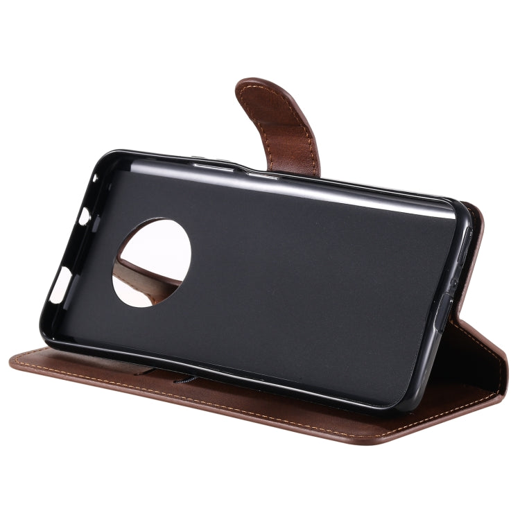 For Huawei Enjoy 20 Plus / Y9a Classic Calf Texture PU + TPU Horizontal Flip Leather Case, with Holder & Card Slots & Wallet