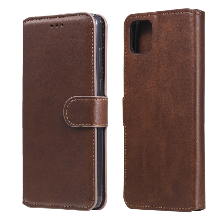 For Huawei Enjoy 20 Classic Calf Texture PU + TPU Horizontal Flip Leather Case, with Holder & Card Slots & Wallet