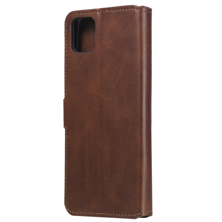 For Huawei Enjoy 20 Classic Calf Texture PU + TPU Horizontal Flip Leather Case, with Holder & Card Slots & Wallet