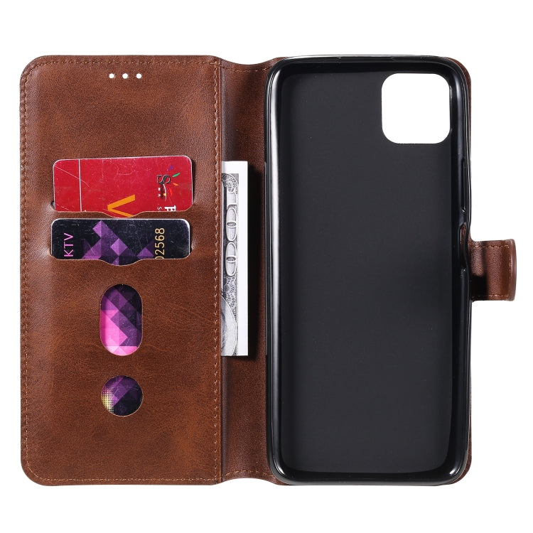 For Huawei Enjoy 20 Classic Calf Texture PU + TPU Horizontal Flip Leather Case, with Holder & Card Slots & Wallet
