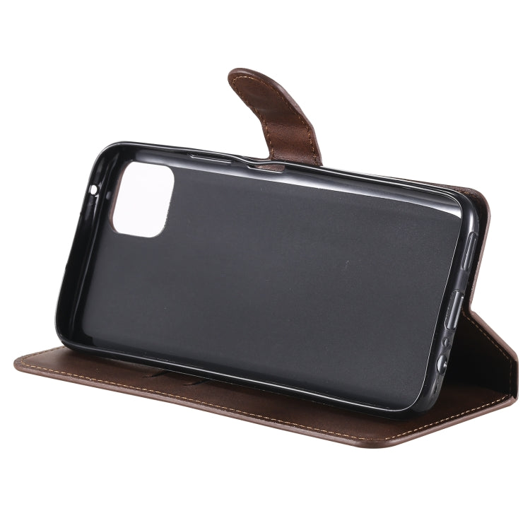 For Huawei Enjoy 20 Classic Calf Texture PU + TPU Horizontal Flip Leather Case, with Holder & Card Slots & Wallet
