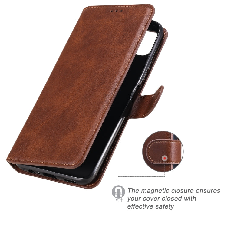 For Huawei Enjoy 20 Classic Calf Texture PU + TPU Horizontal Flip Leather Case, with Holder & Card Slots & Wallet