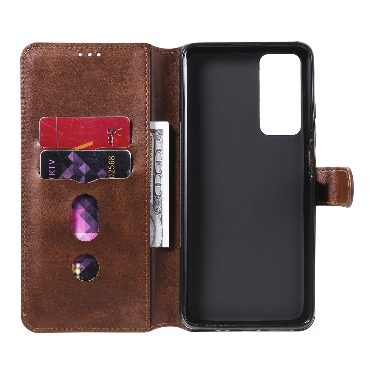 For Huawei Honor Play4 / Maimang 9 Classic Calf Texture PU + TPU Horizontal Flip Leather Case, with Holder & Card Slots & Wallet