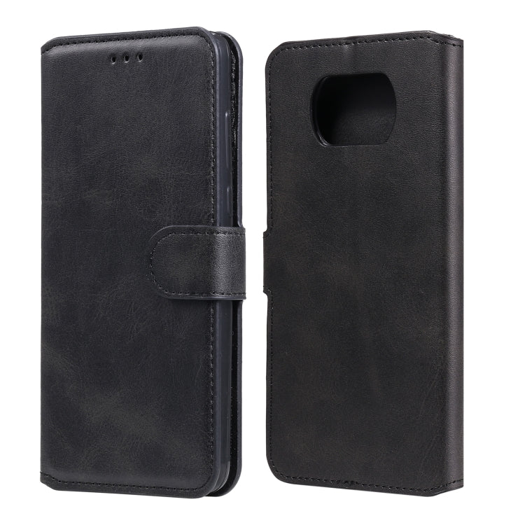 For Xiaomi Poco X3 NFC Classic Calf Texture PU + TPU Horizontal Flip Leather Case, with Holder & Card Slots & Wallet