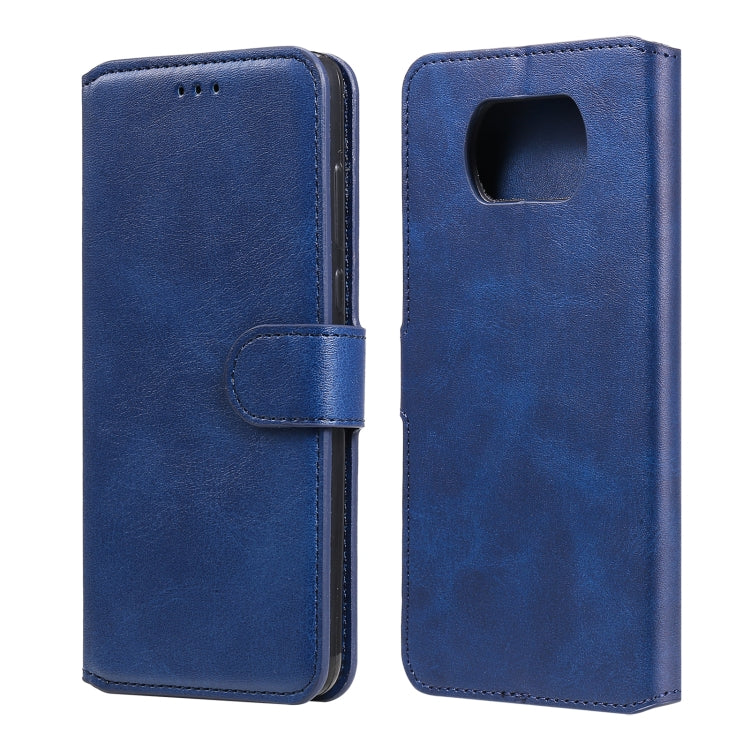 For Xiaomi Poco X3 NFC Classic Calf Texture PU + TPU Horizontal Flip Leather Case, with Holder & Card Slots & Wallet