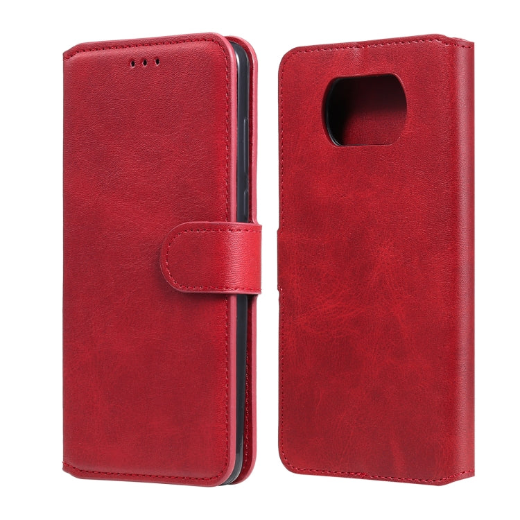 For Xiaomi Poco X3 NFC Classic Calf Texture PU + TPU Horizontal Flip Leather Case, with Holder & Card Slots & Wallet