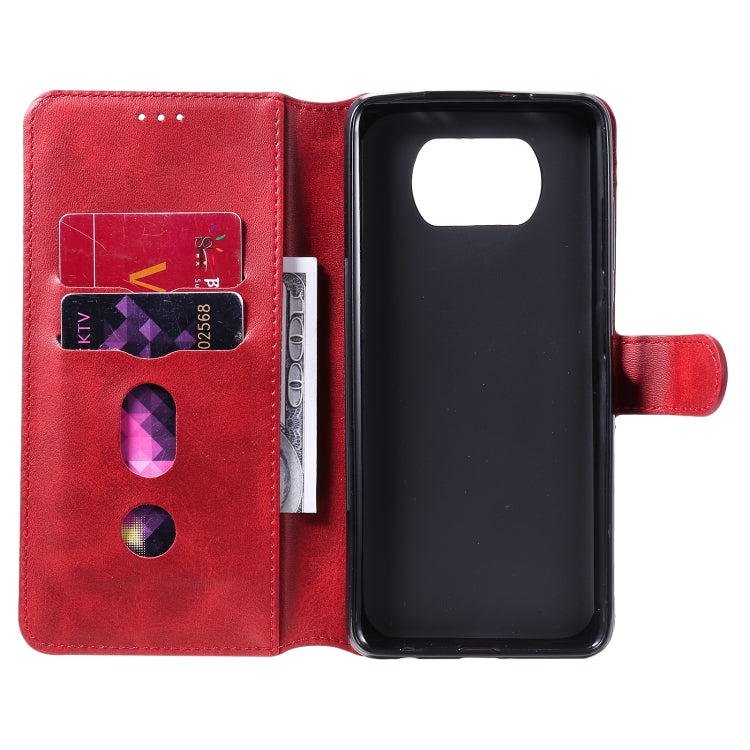 For Xiaomi Poco X3 NFC Classic Calf Texture PU + TPU Horizontal Flip Leather Case, with Holder & Card Slots & Wallet