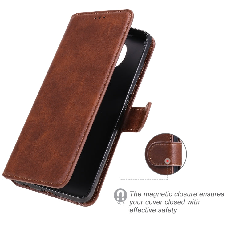 For Xiaomi Poco X3 NFC Classic Calf Texture PU + TPU Horizontal Flip Leather Case, with Holder & Card Slots & Wallet